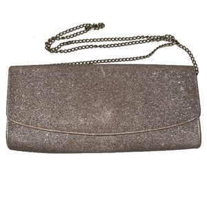 H&M Glitter Clutch